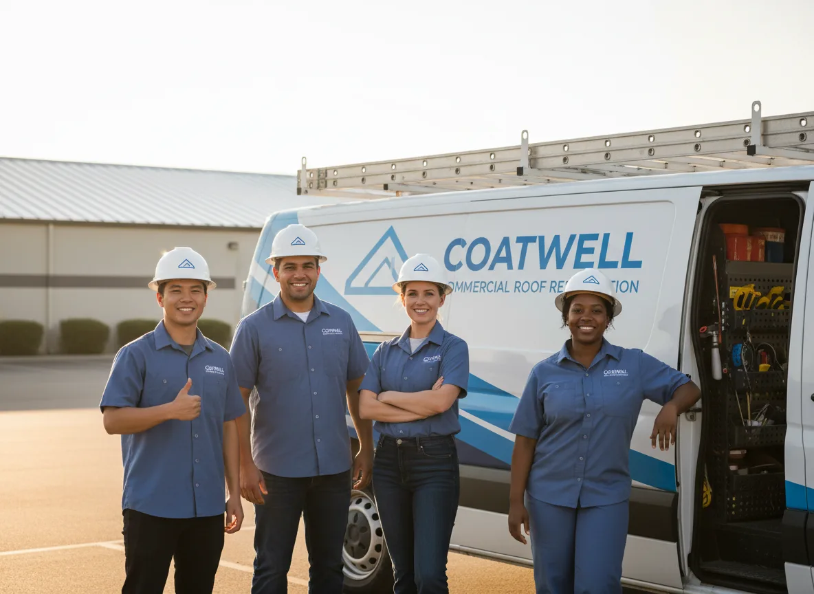 Commercial roof coating company in Connell, WA